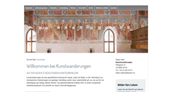 Desktop Screenshot of kunstwanderungen.ch
